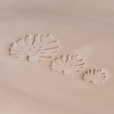Monstera Leaf Stamps - 3 Styles & Sizes - Ceramind® Tools
