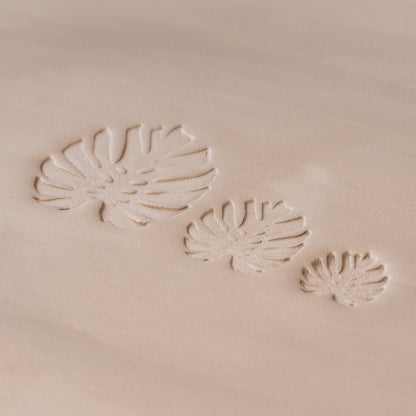 Monstera Leaf Stamps - 3 Styles & Sizes - Ceramind® Tools