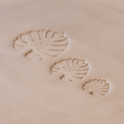 Monstera Leaf Stamps - 3 Styles & Sizes - Ceramind® Tools