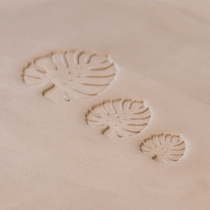 Monstera Leaf Stamps - 3 Styles & Sizes - Ceramind® Tools