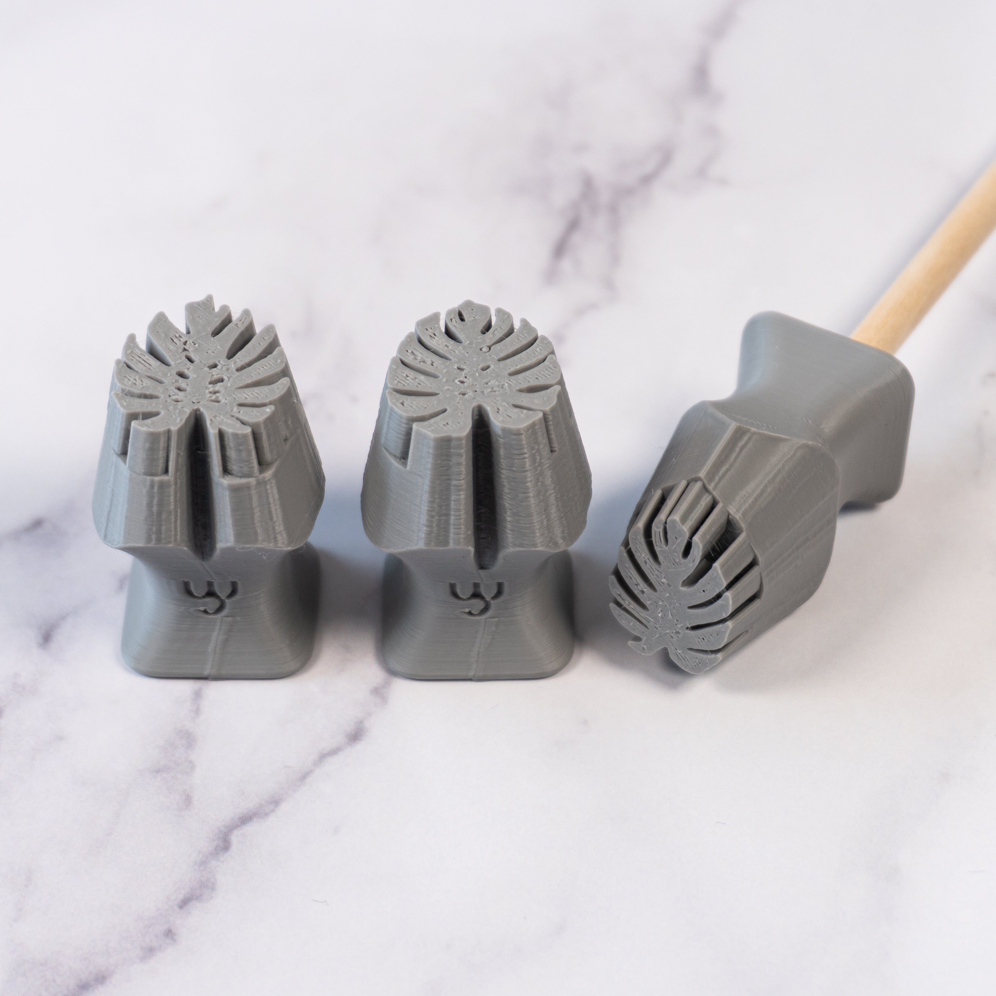 Monstera Leaf Stamps - 3 Styles & Sizes - Ceramind® Tools