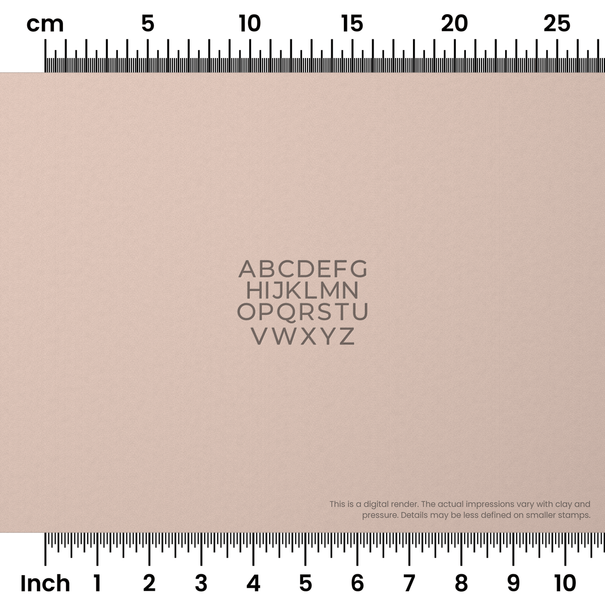Montserrat | All Caps | Alphabet Stamp Sets - Ceramind® Tools