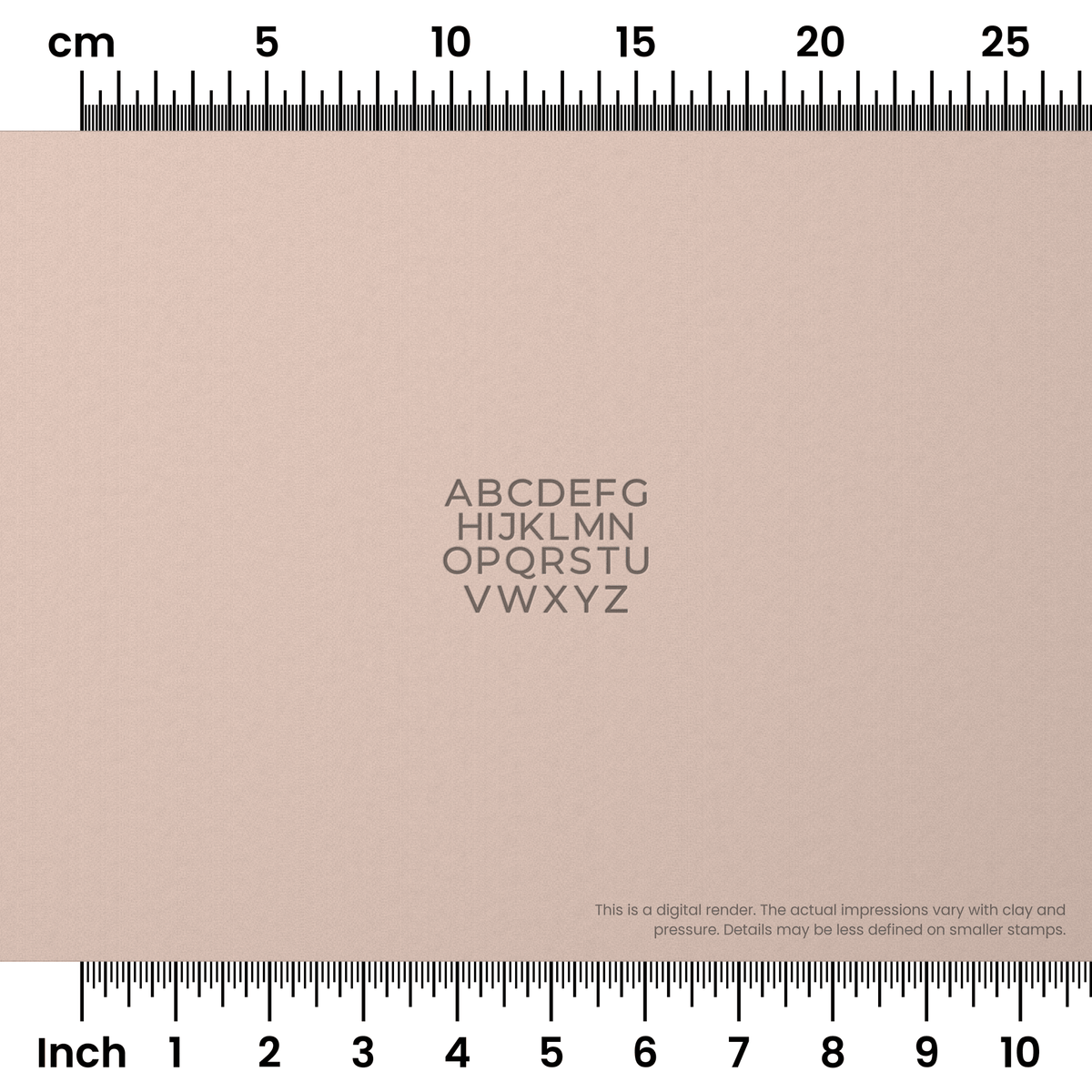 Montserrat | All Caps | Alphabet Stamp Sets - Ceramind® Tools