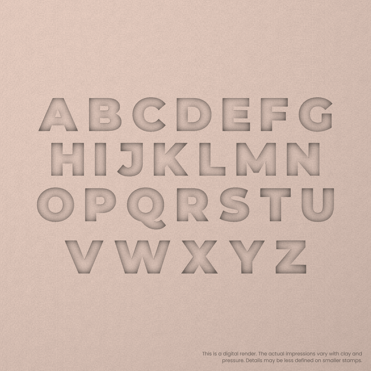 Montserrat | Font Rail Stamp Sets | Letters, Numbers, and Symbols - Ceramind® Tools