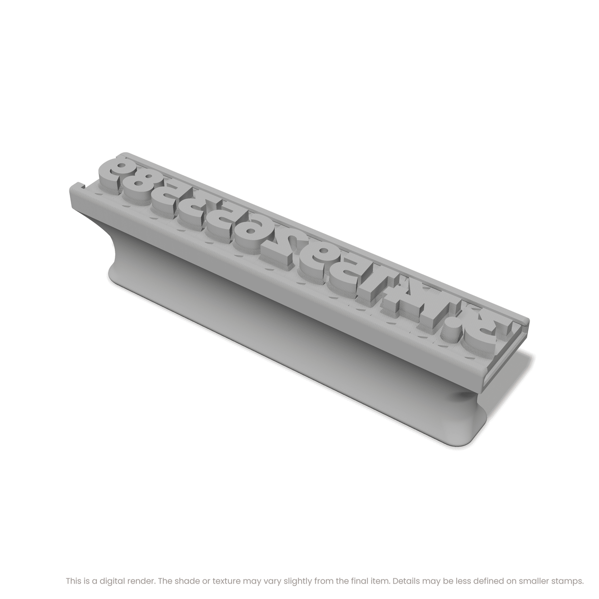 Montserrat | Font Rail Stamp Sets | Letters, Numbers, and Symbols - Ceramind® Tools