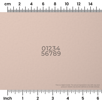 Montserrat | Number Stamp Sets - Ceramind® Tools