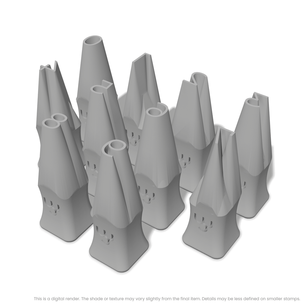 Montserrat | Number Stamp Sets - Ceramind® Tools