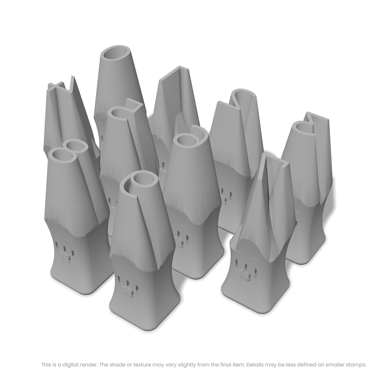 Montserrat | Number Stamp Sets - Ceramind® Tools
