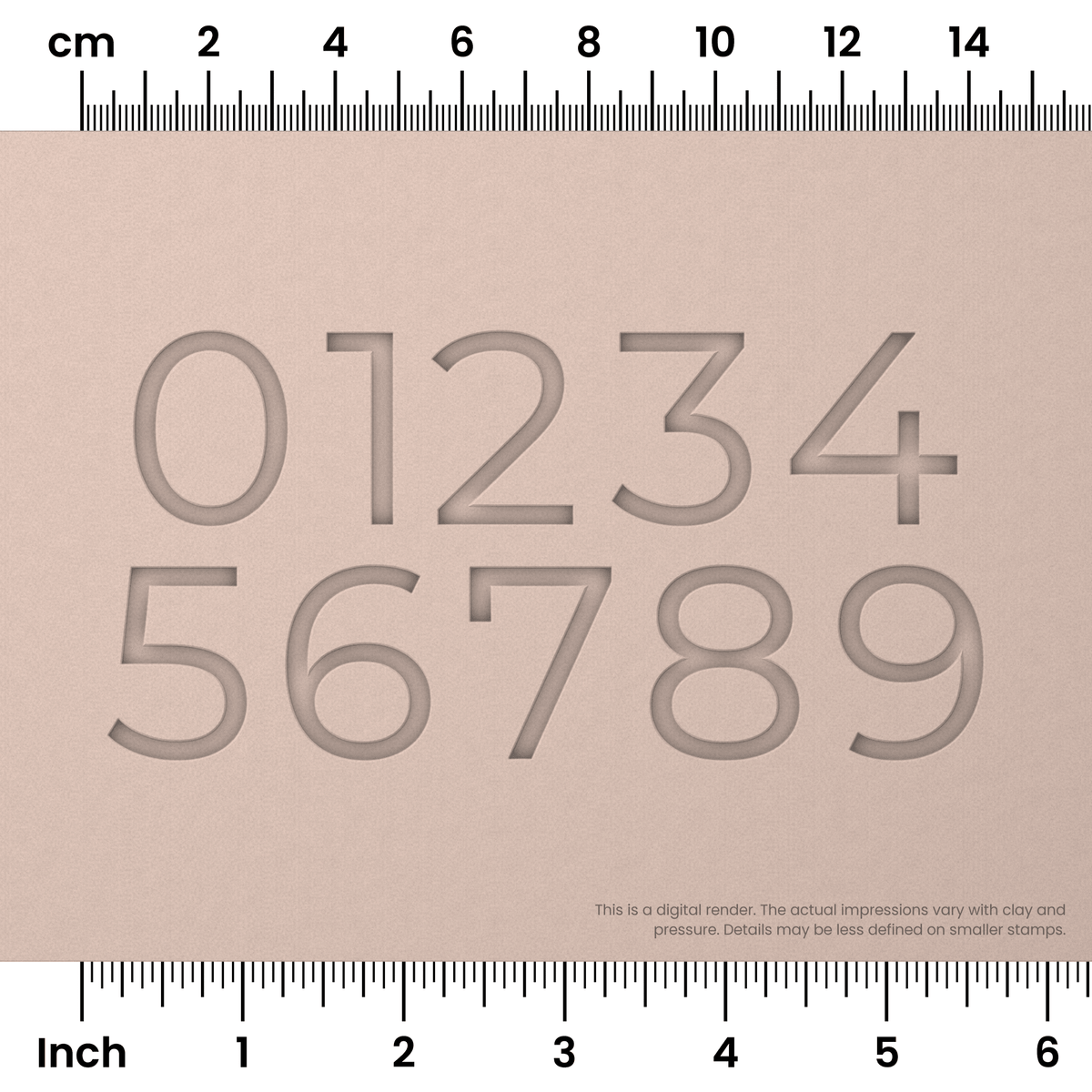 Montserrat | Number Stamp Sets - Ceramind® Tools
