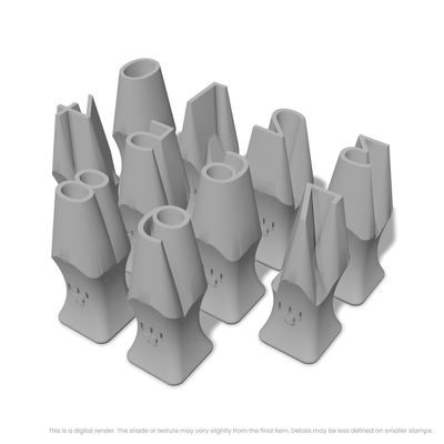 Montserrat | Number Stamp Sets - Ceramind® Tools