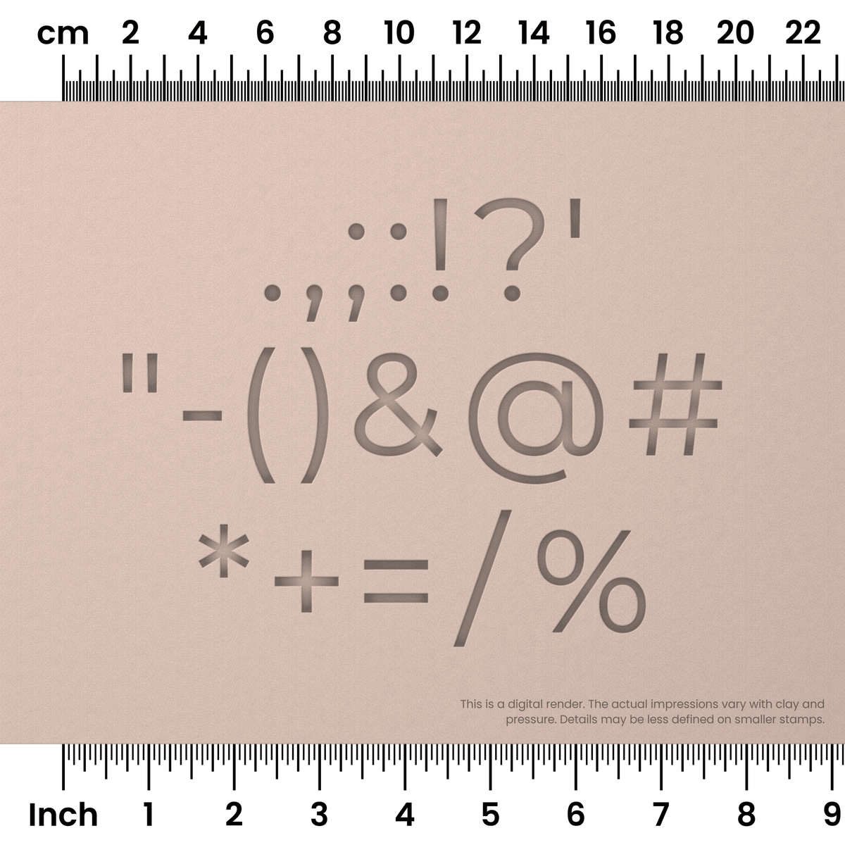 Montserrat | Symbol Stamp Sets - Ceramind® Tools
