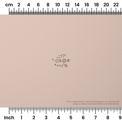 Montserrat | Symbol Stamp Sets - Ceramind® Tools