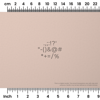 Montserrat | Symbol Stamp Sets - Ceramind® Tools