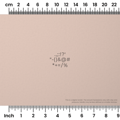 Montserrat | Symbol Stamp Sets - Ceramind® Tools