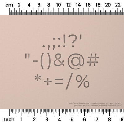 Montserrat | Symbol Stamp Sets - Ceramind® Tools