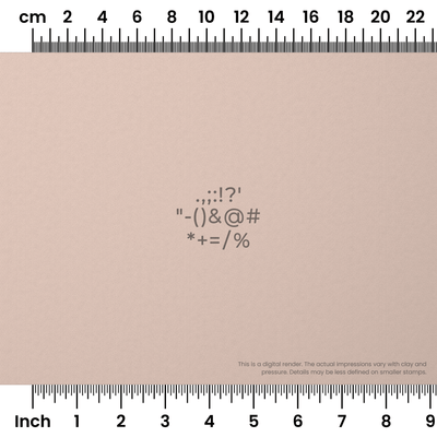 Montserrat | Symbol Stamp Sets - Ceramind® Tools
