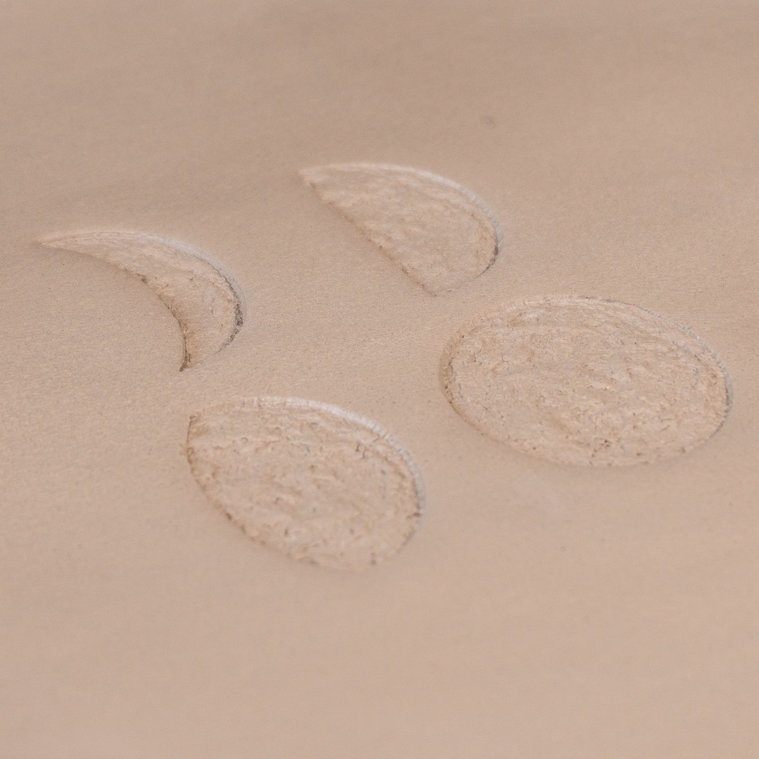 Moon Phases Set of Four Stamps - Ceramind® Tools