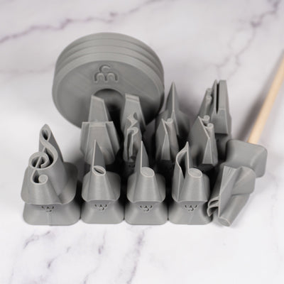 Music Notation Stamps - Ceramind® Tools