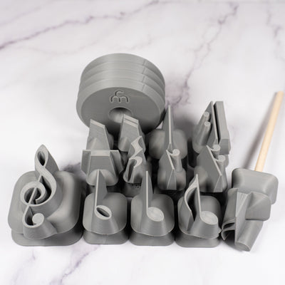 Music Notation Stamps - Ceramind® Tools