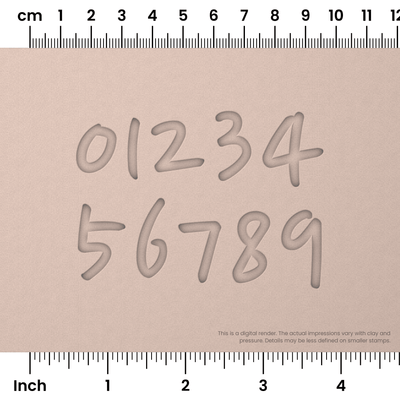 Nanum Pen | Number Stamp Sets - Ceramind® Tools