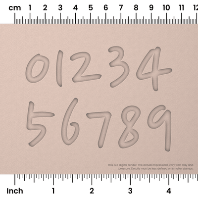 Nanum Pen | Number Stamp Sets - Ceramind® Tools