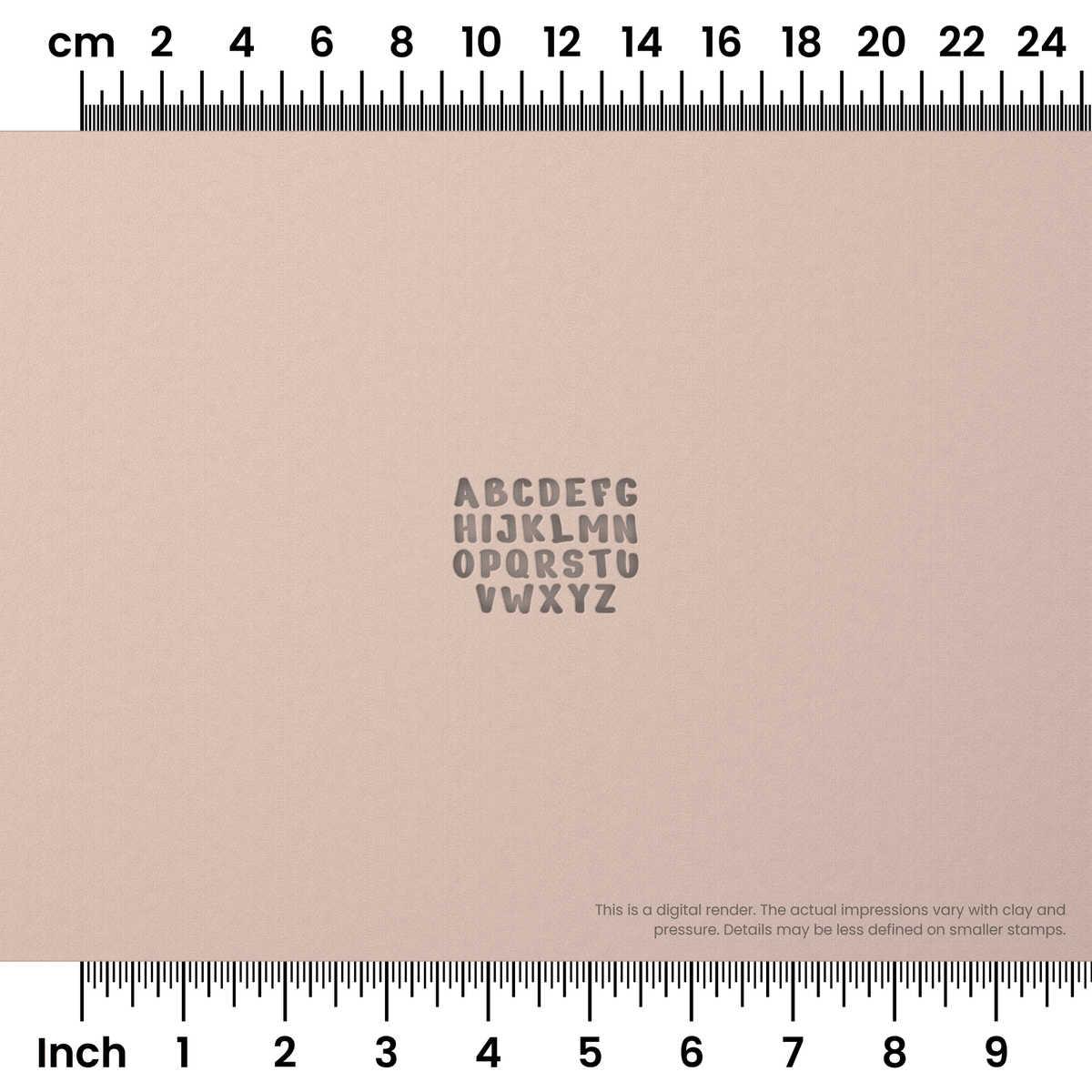 Nerko One | All Caps | Alphabet Stamp Sets - Ceramind® Tools