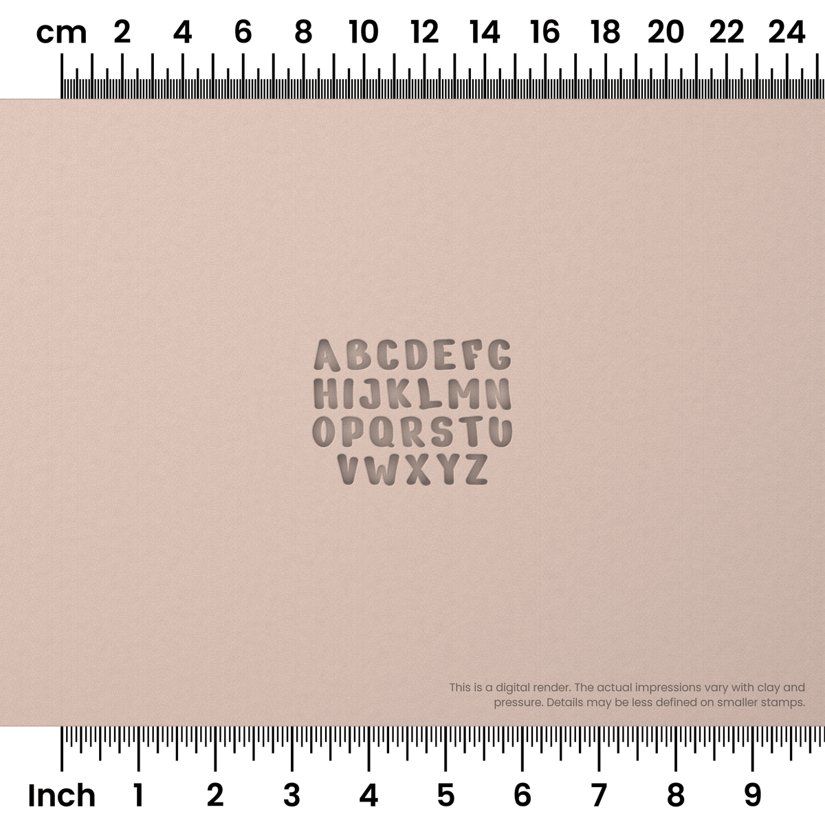 Nerko One | All Caps | Alphabet Stamp Sets - Ceramind® Tools