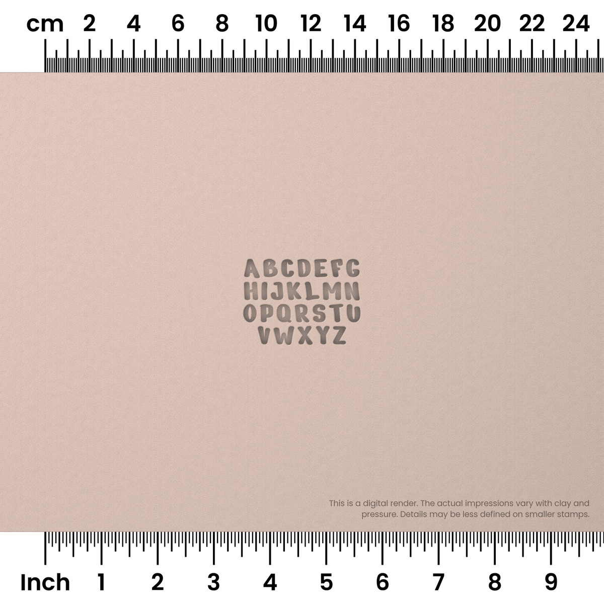 Nerko One | All Caps | Alphabet Stamp Sets - Ceramind® Tools