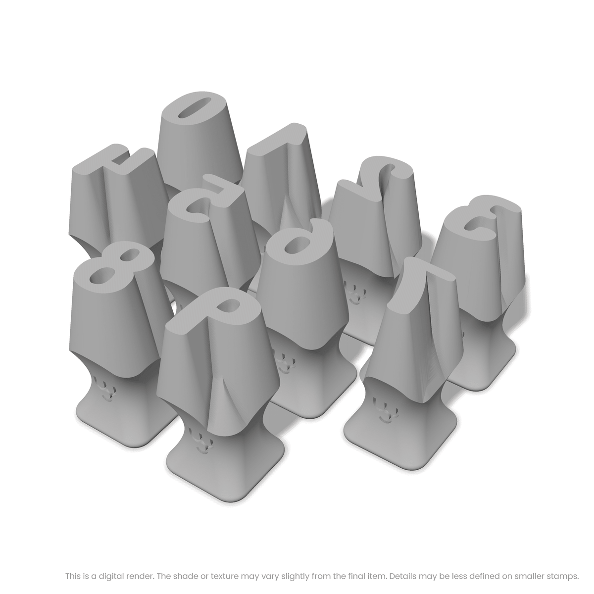 Nerko One | Number Stamp Sets - Ceramind® Tools