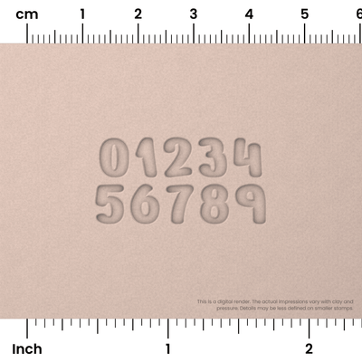 Nerko One | Number Stamp Sets - Ceramind® Tools