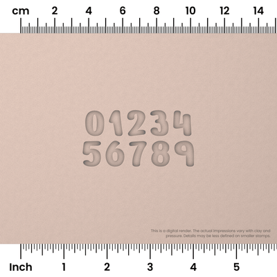 Nerko One | Number Stamp Sets - Ceramind® Tools