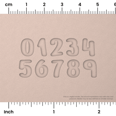 Nerko One | Number Stamp Sets - Ceramind® Tools