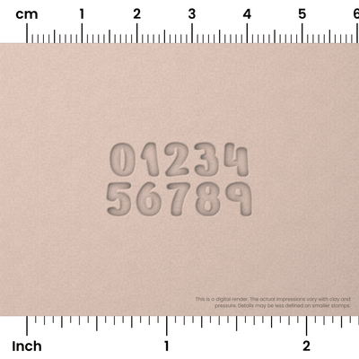 Nerko One | Number Stamp Sets - Ceramind® Tools