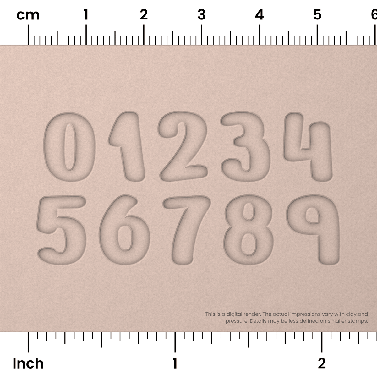 Nerko One | Number Stamp Sets - Ceramind® Tools