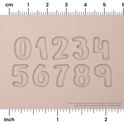 Nerko One | Number Stamp Sets - Ceramind® Tools
