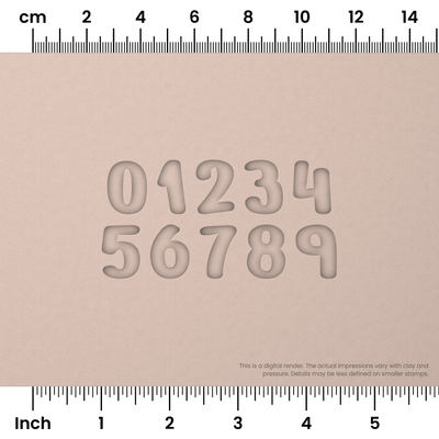 Nerko One | Number Stamp Sets - Ceramind® Tools