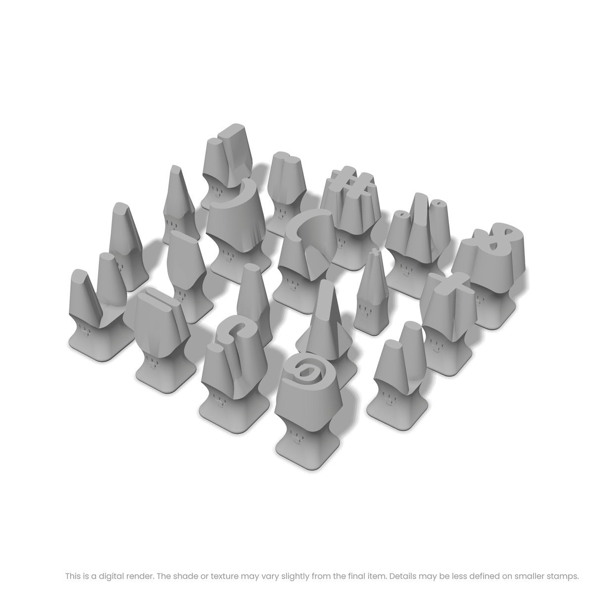 Nerko One | Symbol Stamp Sets - Ceramind® Tools