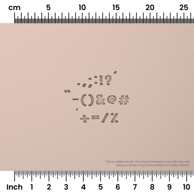 Nerko One | Symbol Stamp Sets - Ceramind® Tools