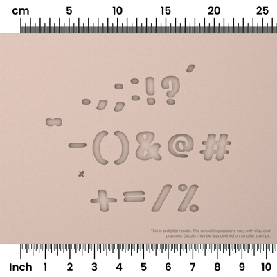 Nerko One | Symbol Stamp Sets - Ceramind® Tools