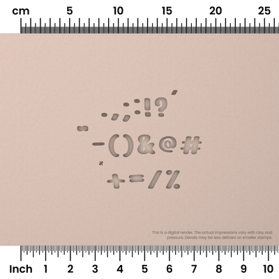 Nerko One | Symbol Stamp Sets - Ceramind® Tools