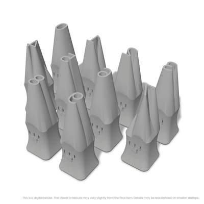 Nunito | Number Stamp Sets - Ceramind® Tools