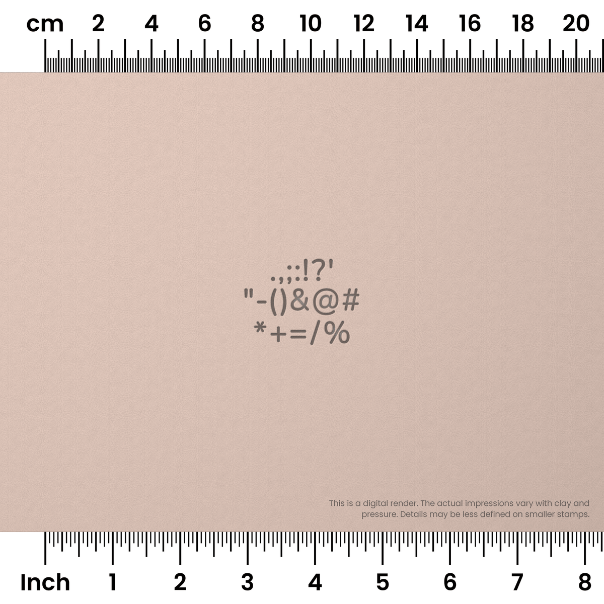 Nunito | Symbol Stamp Sets - Ceramind® Tools