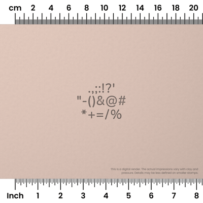 Nunito | Symbol Stamp Sets - Ceramind® Tools