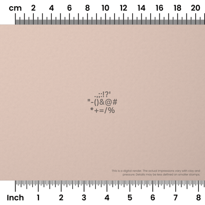 Nunito | Symbol Stamp Sets - Ceramind® Tools