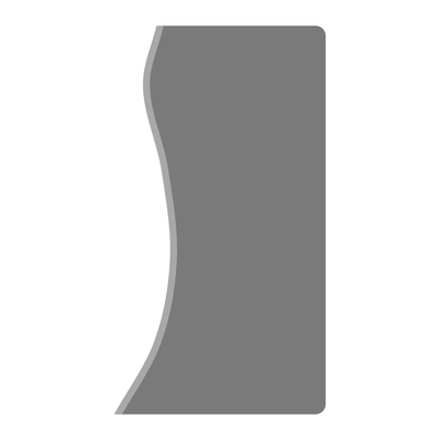 Ogee Everted-Lip Mug Rib - Ceramind® Tools