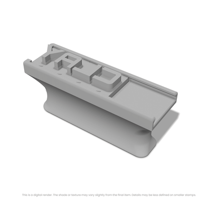 Orbitron | Font Rail Stamp Sets | Letters, Numbers, and Symbols - Ceramind® Tools