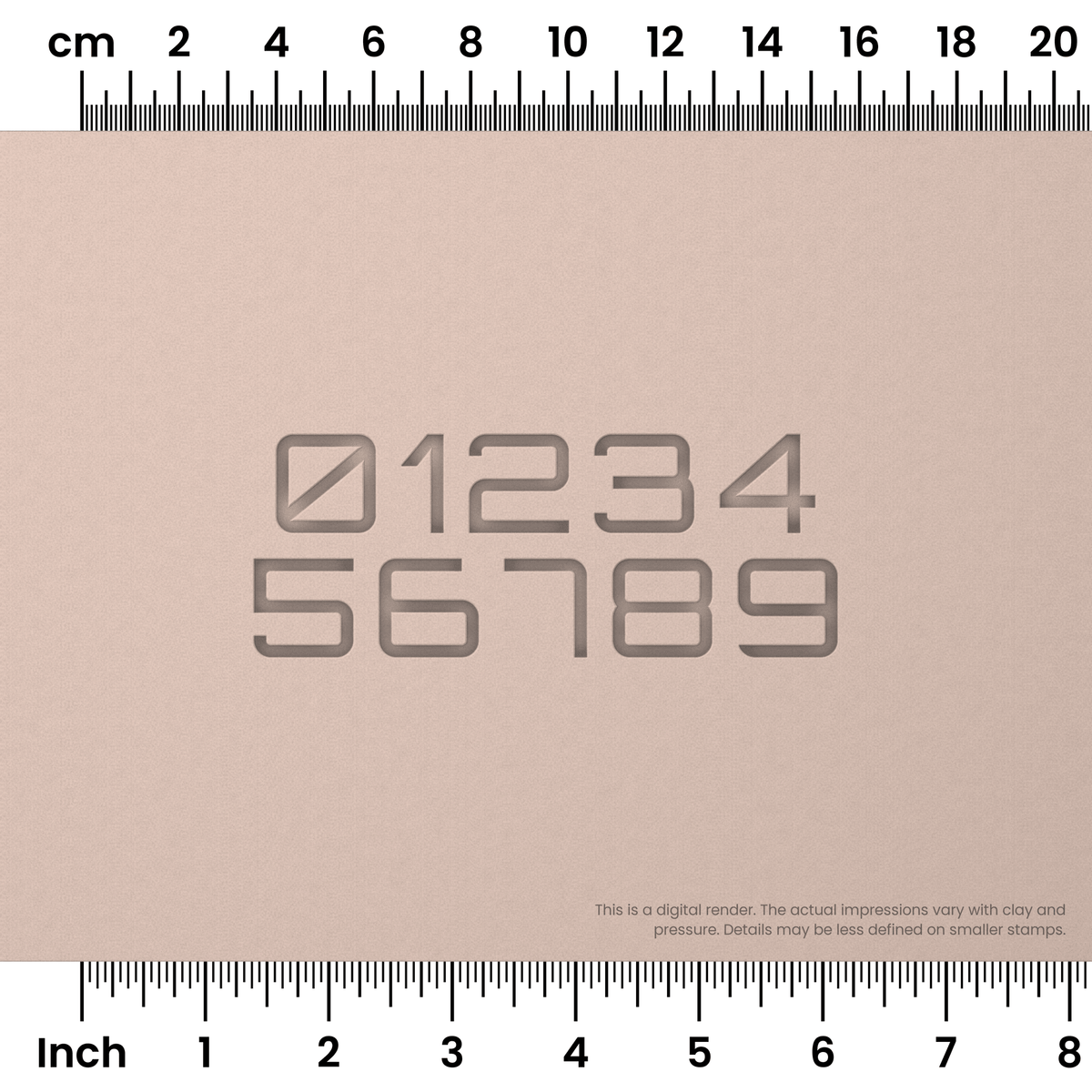 Orbitron | Number Stamp Sets - Ceramind® Tools