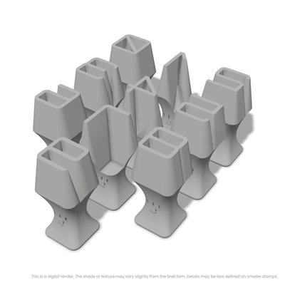 Orbitron | Number Stamp Sets - Ceramind® Tools