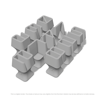 Orbitron | Number Stamp Sets - Ceramind® Tools
