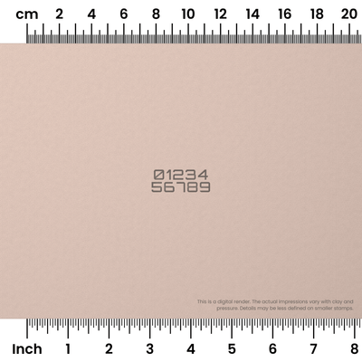 Orbitron | Number Stamp Sets - Ceramind® Tools